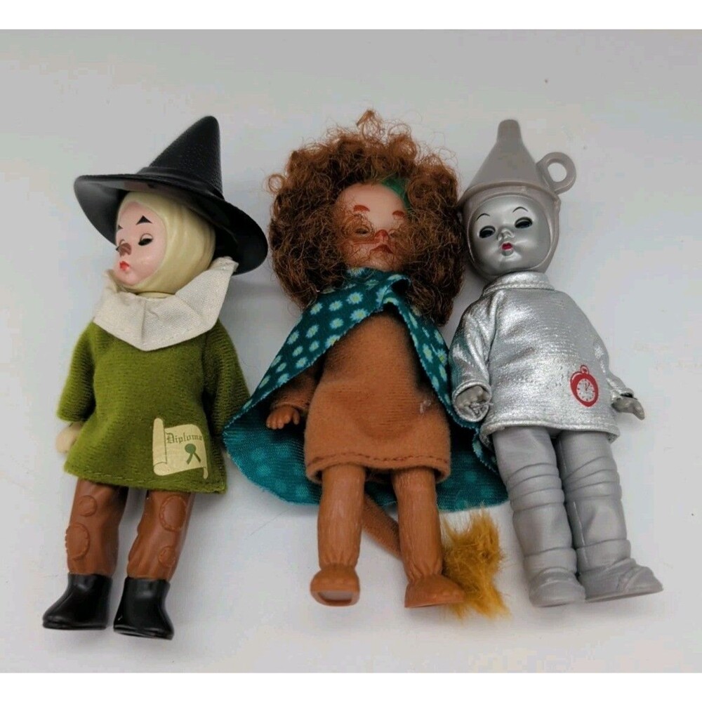 Madame Alexander Dolls Wizard Of Oz Scarecrow Lion Tinman 3